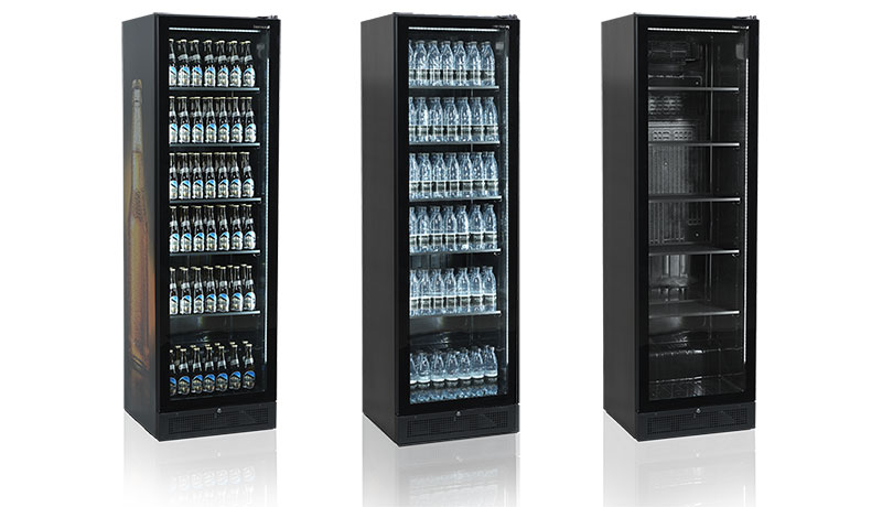 Elegant new frameless display cooler